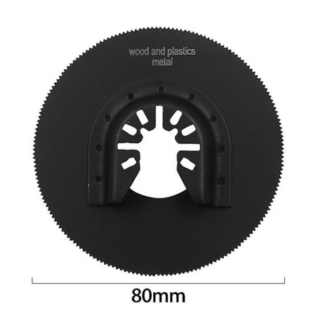 80mm Universal Oscillating Multi Tool Circular Saw Blade for Metal Wood Cutting
80mm Universal Oscillating Multi Tool Circular Saw Blade for Metal Wood Cutting