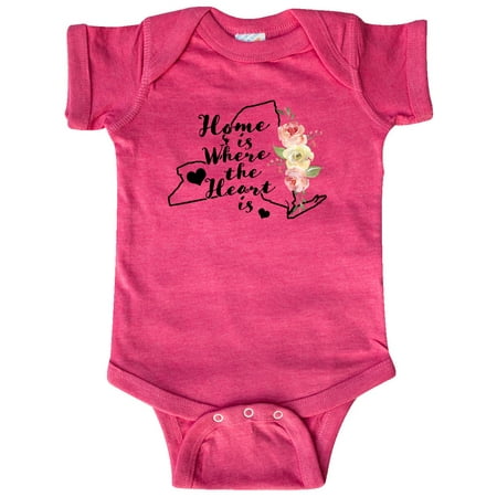 Inktastic New York Home is Where the Heart is with Watercolor Floral Gift Baby Boy or Baby Girl Bodysuit
Inktastic New York Home is Where the Heart is with Watercolor Floral Gift Baby Boy or Baby Girl Bodysuit
