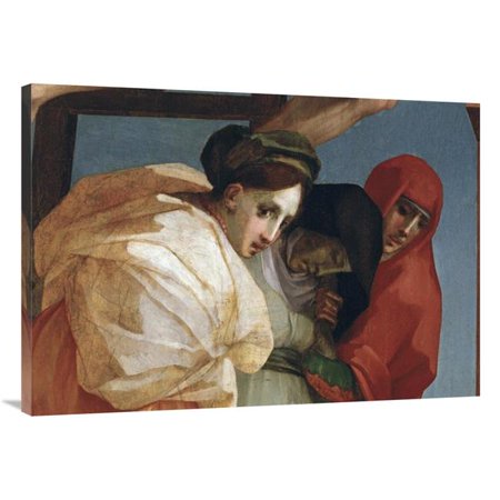 40 in. Descent From the Cross - Detail Art Print - Rosso Fiorentino
