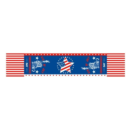 Yixx 2Pcs Table Cloth Unique Pattern Wear Resistant Polyester Independence Day Table Runner Desktop Decoration for Home
Yixx 2Pcs Table Cloth Unique Pattern Wear Resistant Polyester Independence Day Table Runner Desktop Decoration for Home