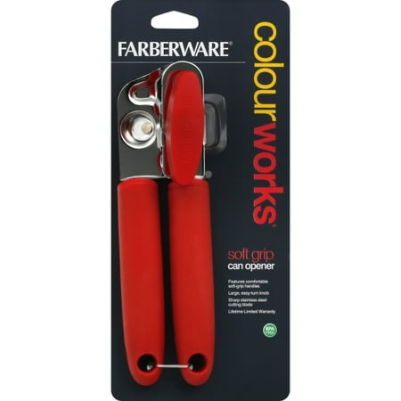 Lifetm 5176648 RED Compact Can Opener Red - Pack of 3