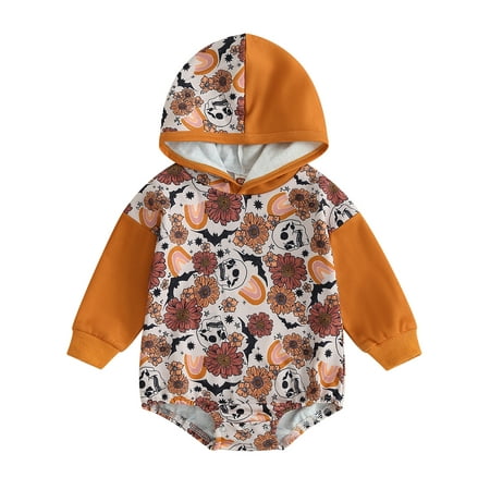 Wallarenear Baby Boy Girl Halloween Hoodie Romper Tops Ghost Print Onesie Bodysuit Outfits
Wallarenear Baby Boy Girl Halloween Hoodie Romper Tops Ghost Print Onesie Bodysuit Outfits