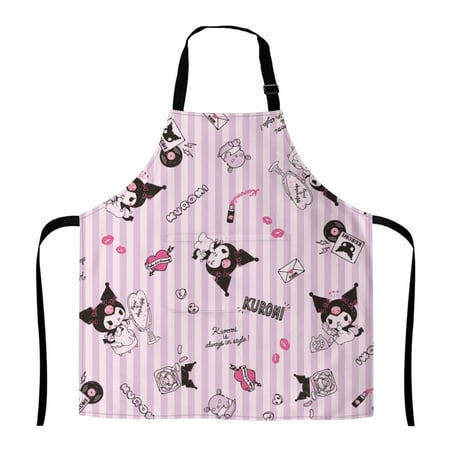 Sanrio Kuromi Apron for Men Women Baking Gardening Sewing BBQ Waterproof Cute Gifts
Sanrio Kuromi Apron for Men Women Baking Gardening Sewing BBQ Waterproof Cute Gifts