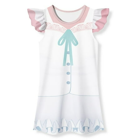 Children Girls Dress Cartoon Printed Cropped Round Neck Trendy Casual Cute Infant Baby Girl Spring Summer Dresses Gifts To Child
Children Girls Dress Cartoon Printed Cropped Round Neck Trendy Casual Cute Infant Baby Girl Spring Summer Dresses Gifts To Child