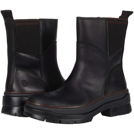 Timberland Malynn Waterproof Leather and Fabric Side-Zip Boot