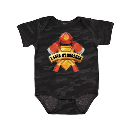 Inktastic I Love My Brother- Firefighter Axes Badge Helmet Gift Baby Boy or Baby Girl Bodysuit
Inktastic I Love My Brother- Firefighter Axes Badge Helmet Gift Baby Boy or Baby Girl Bodysuit