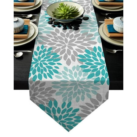 UMMH Grey And Yellow Tablecloths Decoration Wedding Vintage Party Long Table Runner Stain Resistant Picnic Dinner Dresser 
UMMH Grey And Yellow Tablecloths Decoration Wedding Vintage Party Long Table Runner Stain Resistant Picnic Dinner Dresser