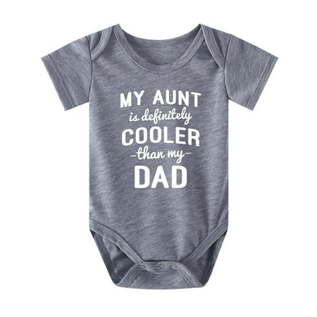 Borniu Baby Girls Boys Romper Toddler Short Sleeve Onesies Letter Printed T-Shirt Jumpsuit 0-24 Months
Borniu Baby Girls Boys Romper Toddler Short Sleeve Onesies Letter Printed T-Shirt Jumpsuit 0-24 Months