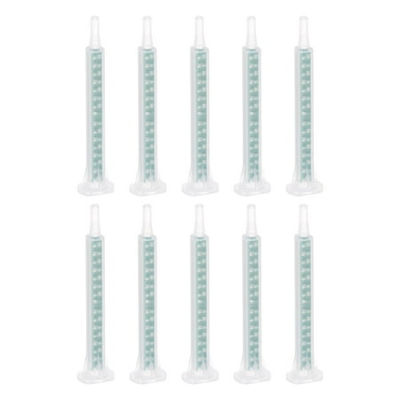 Uxcell 10Pack 3.27-inch Plastic Resin Mixing Nozzle Flat Buckle for AB Glue 50ml Cartridges Green
Uxcell 10Pack 3.27-inch Plastic Resin Mixing Nozzle Flat Buckle for AB Glue 50ml Cartridges Green