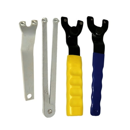 4Pcs Rubber Handle Adjustable Angle Grinder Wrench Trimmer Cutter Wrench Electric Tool Accessories (Yellow + Blue)
4Pcs Rubber Handle Adjustable Angle Grinder Wrench Trimmer Cutter Wrench Electric Tool Accessories (Yellow + Blue)