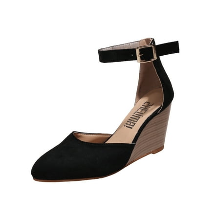 Gomelly Women s Dress Shoes Beach Wedge Sandals Summer Sandal Casual Ladies Women Black 7
Gomelly Women s Dress Shoes Beach Wedge Sandals Summer Sandal Casual Ladies Women Black 7