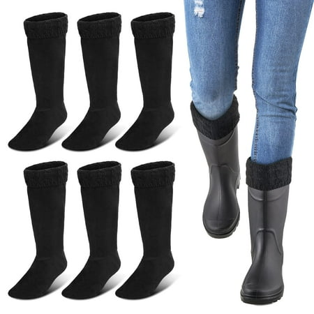 3 Pairs Stitch Cable Boot Sock Fleece Boot Socks Thick Warm Socks Stitch Boot Sock Rain Boot Cold Winter Tall Boot Sock for Men Women Hunting Boots Black
3 Pairs Stitch Cable Boot Sock Fleece Boot Socks Thick Warm Socks Stitch Boot Sock Rain Boot Cold Winter Tall Boot Sock for Men Women Hunting Boots Black