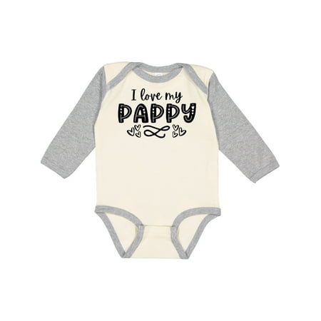 Inktastic I Love My Pappy with Hearts Gift Baby Boy or Baby Girl Long Sleeve Bodysuit
Inktastic I Love My Pappy with Hearts Gift Baby Boy or Baby Girl Long Sleeve Bodysuit
