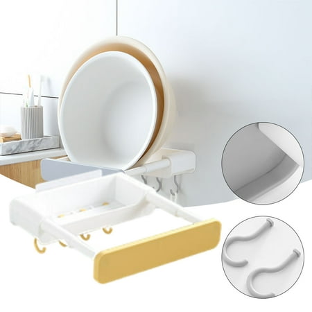 Alexsix Wash Basin Storage Rack Retractable Wall-mounted Kitchen Bathroom Storage Rack
Alexsix Wash Basin Storage Rack Retractable Wall-mounted Kitchen Bathroom Storage Rack