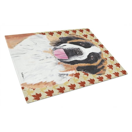 Carolines Treasures SC9222LCB Saint Bernard Fall Leaves Portrait Glass Cutting Board Large 12H x 16W multicolor
Carolines Treasures SC9222LCB Saint Bernard Fall Leaves Portrait Glass Cutting Board Large 12H x 16W multicolor