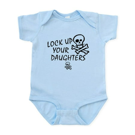 CafePress - Lock Up Your Daughters Infant Bodysuit - Baby Light Bodysuit Size Newborn - 24 Months
CafePress - Lock Up Your Daughters Infant Bodysuit - Baby Light Bodysuit Size Newborn - 24 Months