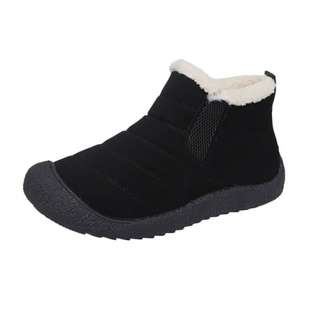 Mackneog Ladies Solid Color Suede Shoes Plush Warm Flat Comfortable Cotton Boots Gift on Clearance
Mackneog Ladies Solid Color Suede Shoes Plush Warm Flat Comfortable Cotton Boots Gift on Clearance
