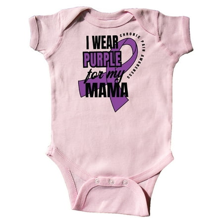 Inktastic Chronic Pain I Wear Purple For My Mama Gift Baby Boy or Baby Girl Bodysuit
Inktastic Chronic Pain I Wear Purple For My Mama Gift Baby Boy or Baby Girl Bodysuit