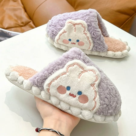 Gubotare Slippers For Men Slip On Men s Soft Plush Lightweight House Slippers Fuzzy Cross Band Slip on Open Toe Cozy Indoor Outdoor Slippers Purple 40
Gubotare Slippers For Men Slip On Men s Soft Plush Lightweight House Slippers Fuzzy Cross Band Slip on Open Toe Cozy Indoor Outdoor Slippers Purple 40