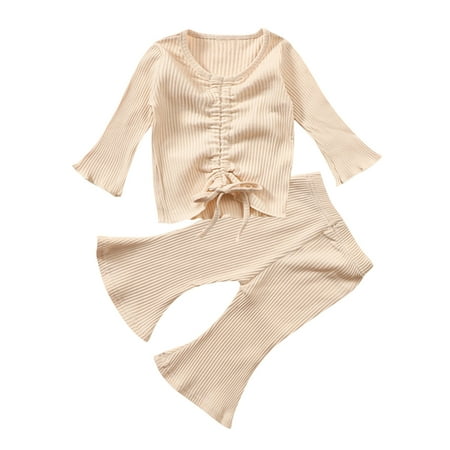 Honeeladyy Newborn Baby Solid Knitted Drawstring Romper Tops+Pants Pajamas Sleepwear Sets Beige
Honeeladyy Newborn Baby Solid Knitted Drawstring Romper Tops+Pants Pajamas Sleepwear Sets Beige