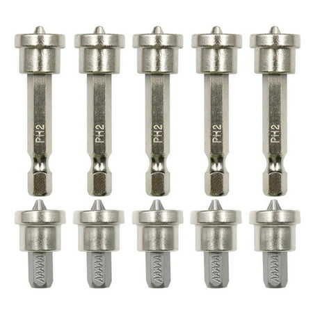 GLFILL 10Pcs Depth Stop Plaster Screws Locating Screwdriver Bits Ph2 Hex Shank 25+50mm
GLFILL 10Pcs Depth Stop Plaster Screws Locating Screwdriver Bits Ph2 Hex Shank 25+50mm
