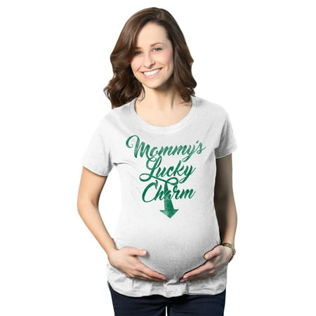 Maternity Mommys Lucky Charm T Shirt Green Saint Patricks Pregnancy Pregnant (White) - XL
Maternity Mommys Lucky Charm T Shirt Green Saint Patricks Pregnancy Pregnant (White) - XL