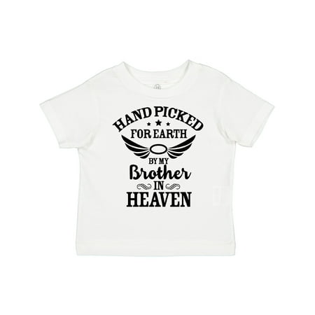 Inktastic Handpicked for Earth by My Brother in Heaven Angel Wings Gift Toddler Boy or Toddler Girl T-Shirt
Inktastic Handpicked for Earth by My Brother in Heaven Angel Wings Gift Toddler Boy or Toddler Girl T-Shirt