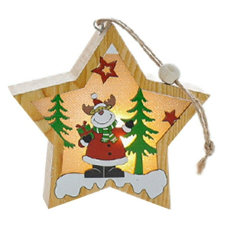 Christmas Luminous Wooden Pendants | LED Light Christmas Ornaments Decoration | Glowing Small Pendant Santa Snowman Deer for Christmas Tree
Christmas Luminous Wooden Pendants | LED Light Christmas Ornaments Decoration | Glowing Small Pendant Santa Snowman Deer for Christmas Tree