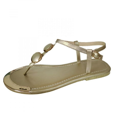 Homedles Sandals for Women- Flat Comfortable Casual Gift for women Beach Open Toe Gladiator Sandals Gold
Homedles Sandals for Women- Flat Comfortable Casual Gift for women Beach Open Toe Gladiator Sandals Gold