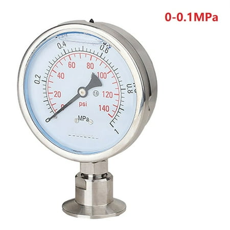 Sanitary Diaphragm Pressure Gauge 304Stainless Steel Vibration Clamp Type 50.5mm
Sanitary Diaphragm Pressure Gauge 304Stainless Steel Vibration Clamp Type 50.5mm