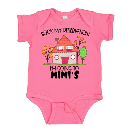 Inktastic Book My Reservation! I m Going to Mimi s- House Gift Baby Boy or Baby Girl Bodysuit
Inktastic Book My Reservation! I m Going to Mimi s- House Gift Baby Boy or Baby Girl Bodysuit