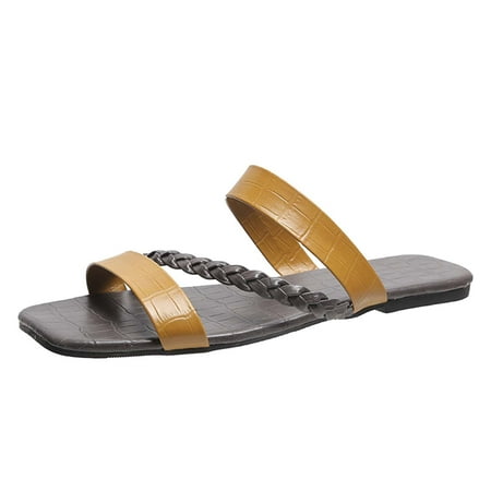 Youmylove Women Fashion Solid Color Large Size Flat Fish Mouth Sandals Slippers Trendy Leisure Simple Shoes Female Footwear
Youmylove Women Fashion Solid Color Large Size Flat Fish Mouth Sandals Slippers Trendy Leisure Simple Shoes Female Footwear