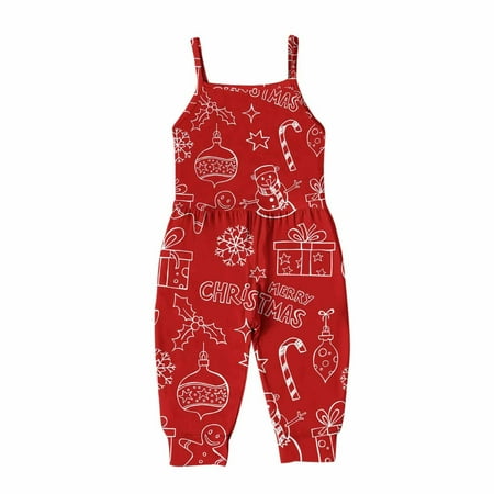 Jeborah Christmas Toddler Baby Girl Jumpsuits Cartoon Printing Strap Romper Pants With Pockets Rollbacks
Jeborah Christmas Toddler Baby Girl Jumpsuits Cartoon Printing Strap Romper Pants With Pockets Rollbacks