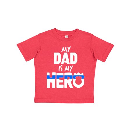 Inktastic My Dad is my Hero Police Officer Family Gift Toddler Boy or Toddler Girl T-Shirt
Inktastic My Dad is my Hero Police Officer Family Gift Toddler Boy or Toddler Girl T-Shirt