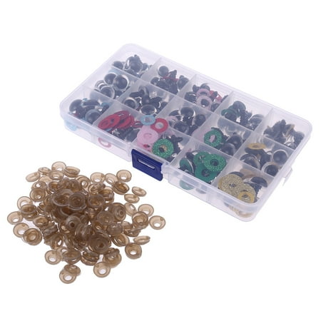 TONKBEEY 150pcs/set 14mm Tiny Round Safety Eyes Plastic Glitter Toy with Washer for Bear
TONKBEEY 150pcs/set 14mm Tiny Round Safety Eyes Plastic Glitter Toy with Washer for Bear