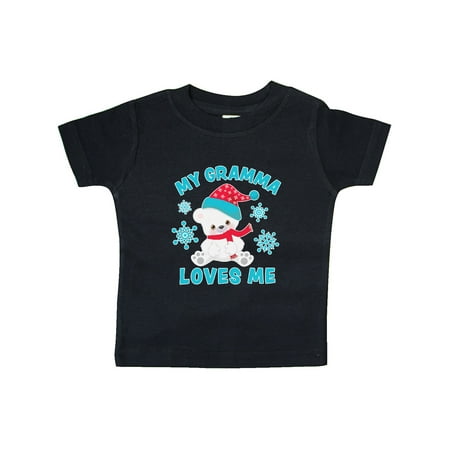 Inktastic Polar Bear My Gramma Loves Me in Santa Hat with Snowflakes Gift Baby Boy or Baby Girl T-Shirt
Inktastic Polar Bear My Gramma Loves Me in Santa Hat with Snowflakes Gift Baby Boy or Baby Girl T-Shirt