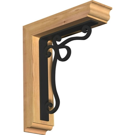 3 1/2 W x 14 D x 16 H Orleans Traditional Ironcrest Smooth Bracket Western Red Cedar (1 1/2 W x 10 D x 12 H Iron Bracket)
3 1/2 W x 14 D x 16 H Orleans Traditional Ironcrest Smooth Bracket Western Red Cedar (1 1/2 W x 10 D x 12 H Iron Bracket)