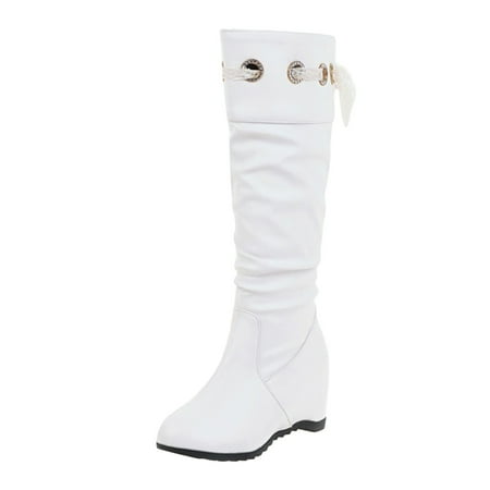 gvdentm Boots For Women Color Women s Leather MidTop LaceUp Fashion Lace Knee Boots for Women Wide Calf
gvdentm Boots For Women Color Women s Leather MidTop LaceUp Fashion Lace Knee Boots for Women Wide Calf