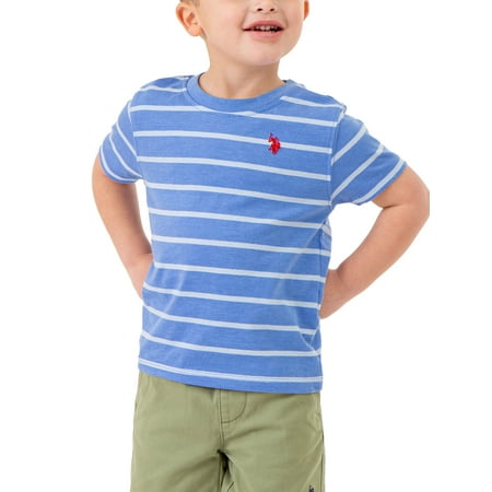 U.S. Polo Assn. Toddler Boys Stripe T-Shirt Sizes 2T-5T