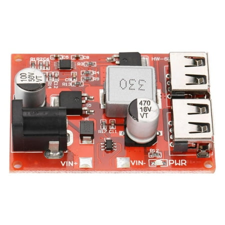 Tebru Double USB Port 6-40V Step-down 5V Voltage Stabilized Power Module 3A for Phone Tablet Regulated Power Module DC Stabilized Power Supply
Tebru Double USB Port 6-40V Step-down 5V Voltage Stabilized Power Module 3A for Phone Tablet Regulated Power Module DC Stabilized Power Supply