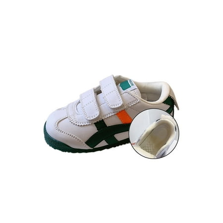 Kesitin Child Magic Tape Round Toe Casual Sneakers Sport Flats Breathable Low Top Green (Plush Lining) 2.5Y
Kesitin Child Magic Tape Round Toe Casual Sneakers Sport Flats Breathable Low Top Green (Plush Lining) 2.5Y