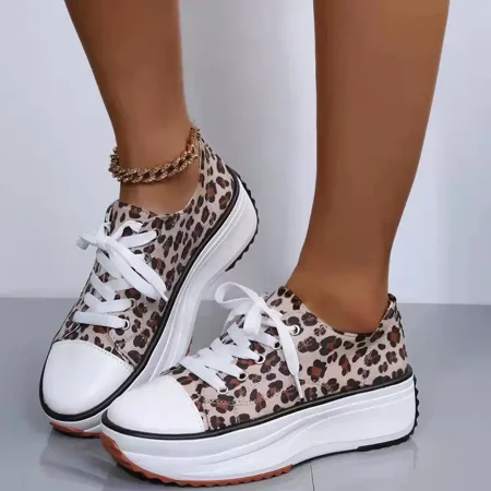 Women‘s Solid Lace-Up Platform Shoes Casual Canvas Low Top Sneaker Women‘s Footwear
Women‘s Solid Lace-Up Platform Shoes Casual Canvas Low Top Sneaker Women‘s Footwear