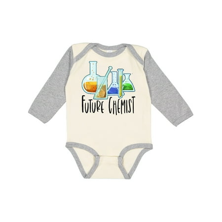 Inktastic Future Chemist with Beakers Test Tubes and Formulas Gift Baby Boy or Baby Girl Long Sleeve Bodysuit
Inktastic Future Chemist with Beakers Test Tubes and Formulas Gift Baby Boy or Baby Girl Long Sleeve Bodysuit