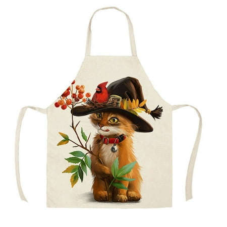 Farfi Chef Apron Sleeveless Easy Wear Flax Cartoon Cats Puppy Printed Cooking Bib Kitchen Accessories (Type 4)
Farfi Chef Apron Sleeveless Easy Wear Flax Cartoon Cats Puppy Printed Cooking Bib Kitchen Accessories (Type 4)