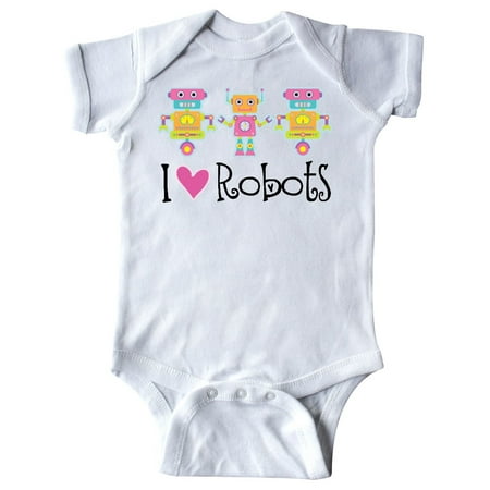 Inktastic Robot Lover Robotics Gift Baby Girl Bodysuit
