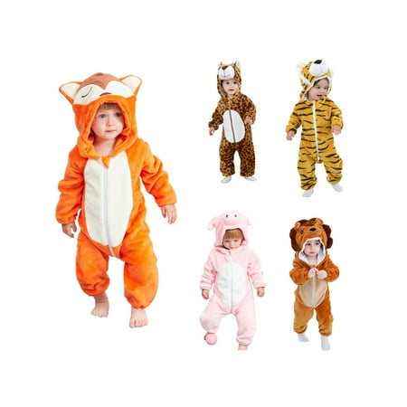 GuliriFei Baby s Fleece One-Piece Animal Hooded Jumpsuit Outerwear Toddler Jacket Cosplay Zipper Full-body Romper Fall Winter Snowsuit
GuliriFei Baby s Fleece One-Piece Animal Hooded Jumpsuit Outerwear Toddler Jacket Cosplay Zipper Full-body Romper Fall Winter Snowsuit