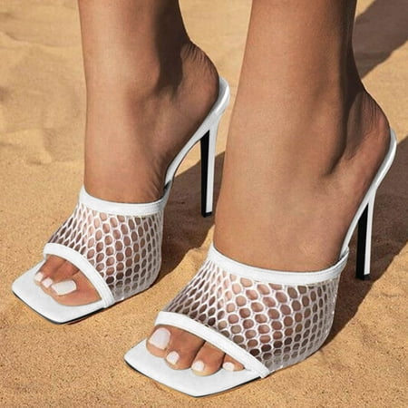 〖Yilirongyumm〗 White 39 High Heels For Women Fashion Color Heel Sandals Women Mesh High Hollow And Solid Slippers Women s High Heels
〖Yilirongyumm〗 White 39 High Heels For Women Fashion Color Heel Sandals Women Mesh High Hollow And Solid Slippers Women s High Heels
