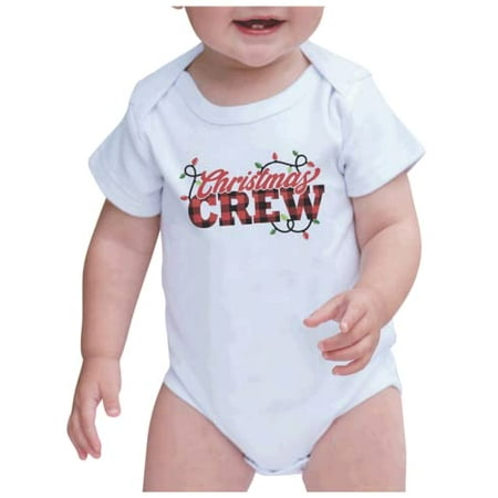 7 ate 9 Apparel Kids Merry Christmas Shirts - Christmas Crew - Buffalo Plaid - White Onepiece 0-3 Months
7 ate 9 Apparel Kids Merry Christmas Shirts - Christmas Crew - Buffalo Plaid - White Onepiece 0-3 Months
