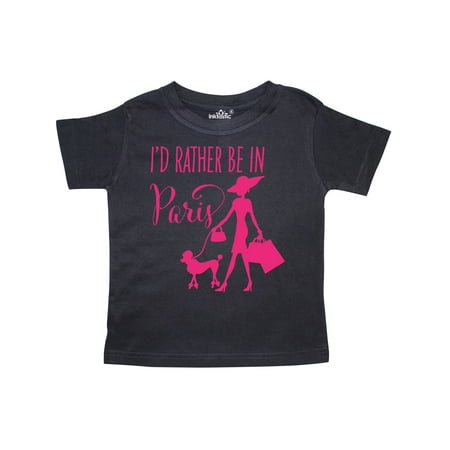 Inktastic I d Rather Be in Paris- shopping and travel in pink Gift Toddler Toddler Girl T-Shirt
Inktastic I d Rather Be in Paris- shopping and travel in pink Gift Toddler Toddler Girl T-Shirt