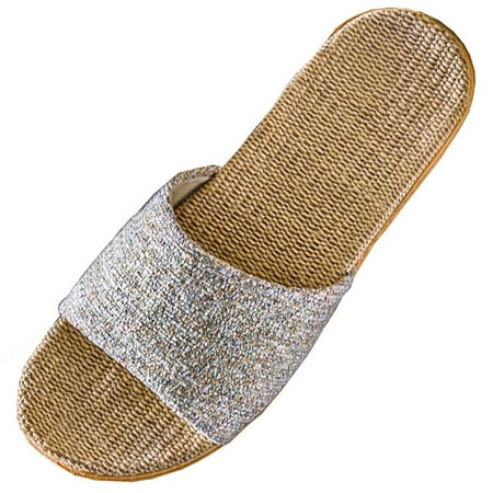 Tepsmf Slippers for Women Women s Fashion Comfortable Ffloor Cotton Linen Slipper Slip Non-Slip Slippers
Tepsmf Slippers for Women Women s Fashion Comfortable Ffloor Cotton Linen Slipper Slip Non-Slip Slippers